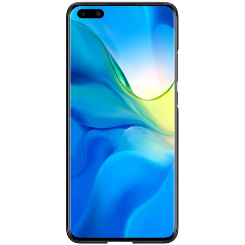 Etui Huawei P40 Pro Złoty Czarny Sztywny Matowy Nillkin