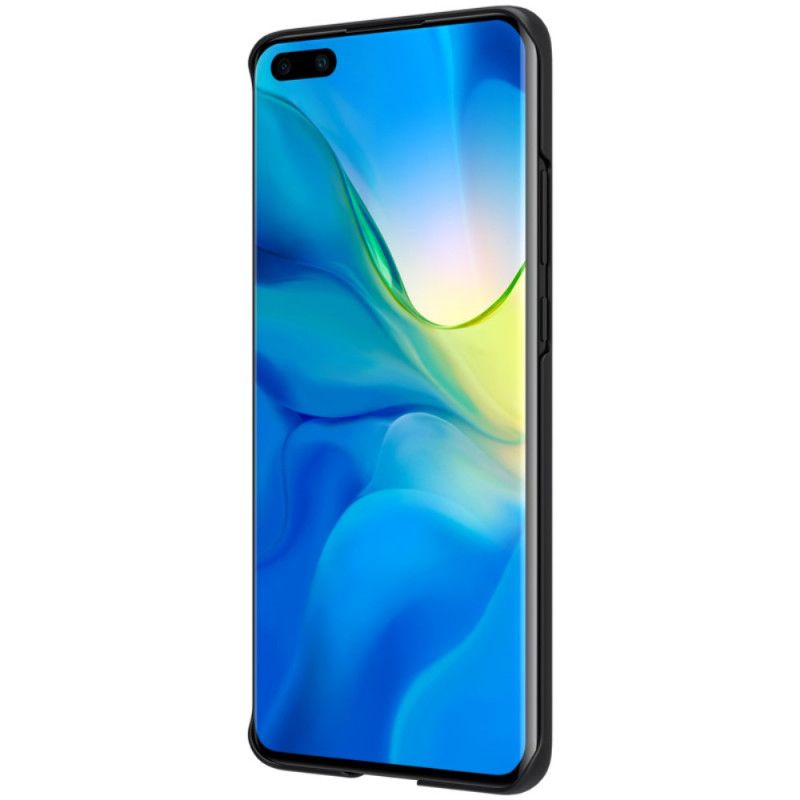 Etui Huawei P40 Pro Złoty Czarny Sztywny Matowy Nillkin