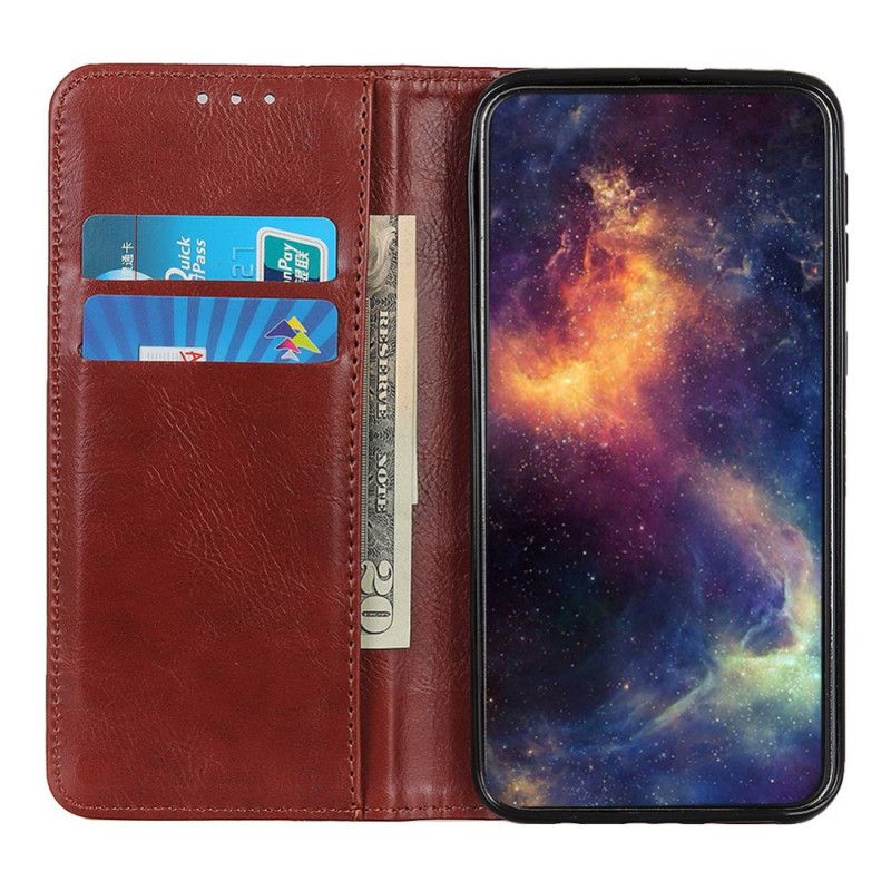 Flip Kotelot Huawei P40 Pro Czerwony Czarny Stary Etui Ochronne