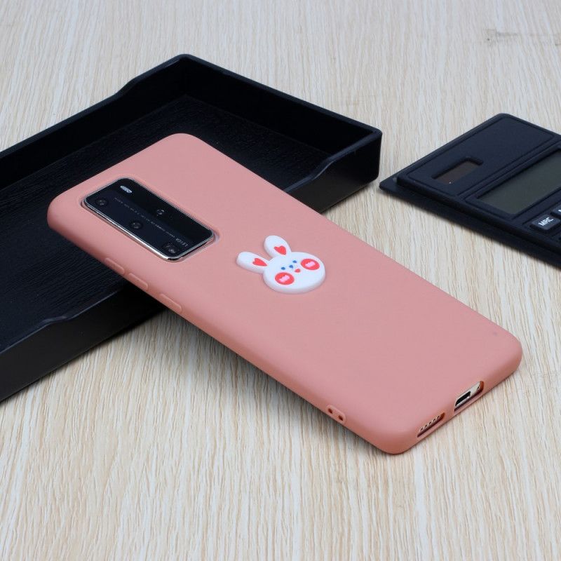 Futerały Huawei P40 Pro Etui na Telefon Kocham Cię Mój Króliku