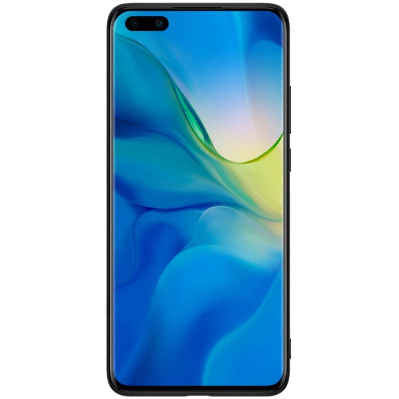 Futerały Huawei P40 Pro Etui na Telefon Teksturowana Skóra Nillkin