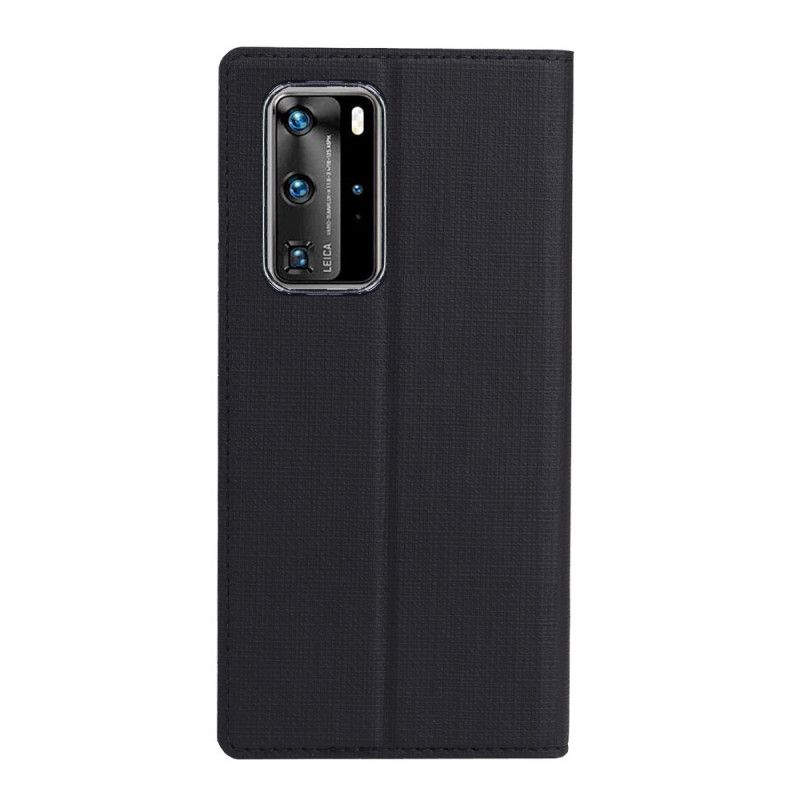 Zobacz Okładkę Huawei P40 Pro Szary Czarny Textured Vili Dmx