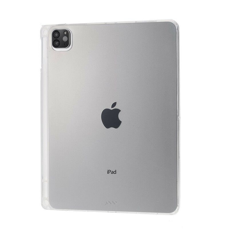 Etui Do Ipad Pro 12.9" (2021) (2020) (2018) Przezroczysty Uchwyt Na Ołówki