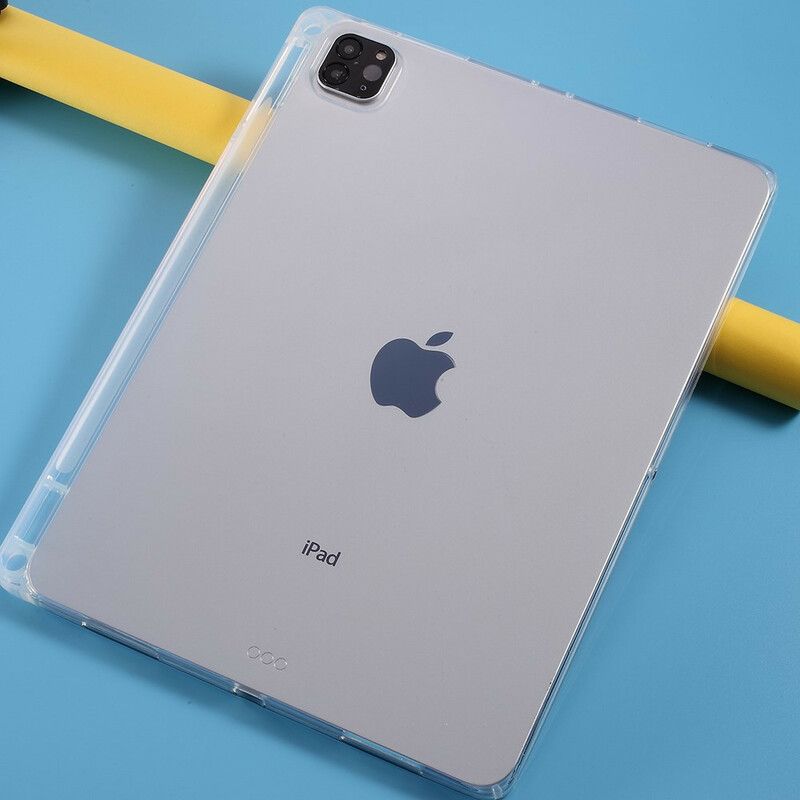 Etui Do Ipad Pro 12.9" (2021) (2020) (2018) Przezroczysty Uchwyt Na Ołówki