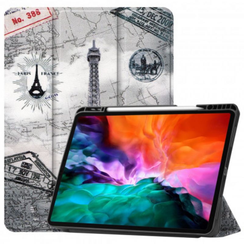 Ipad Pro 12.9" (2021) Uchwyt Rysika Na Wieży Eiffla