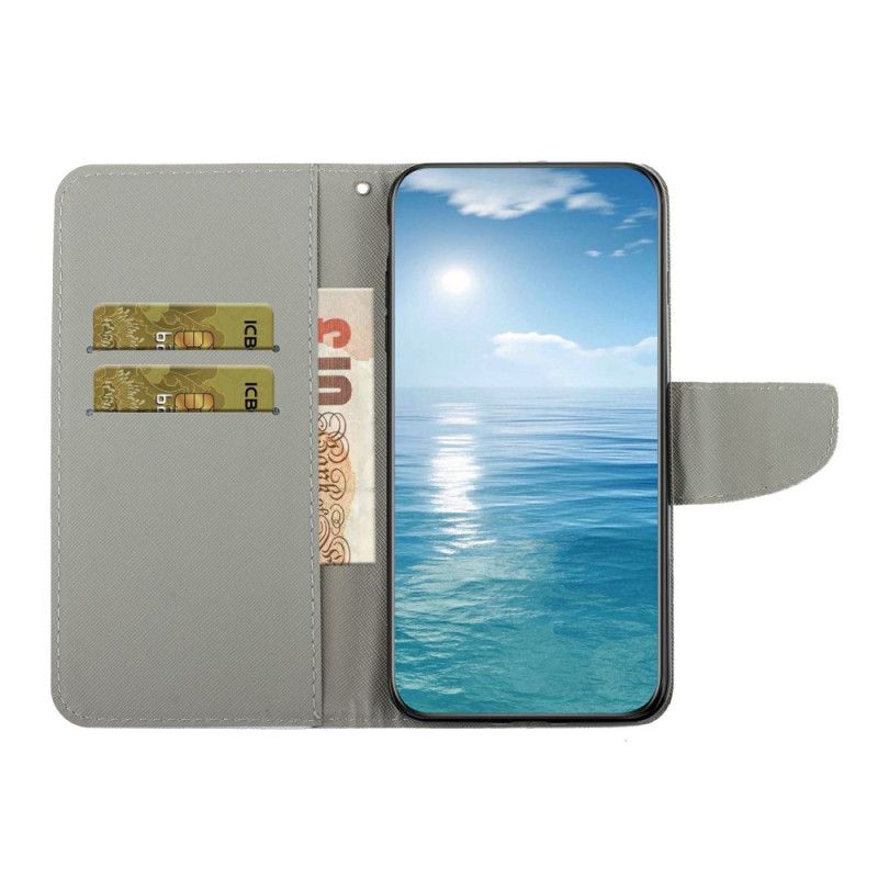 Etui Folio Do Samsung Galaxy A16 5g Fioletowe Motyle