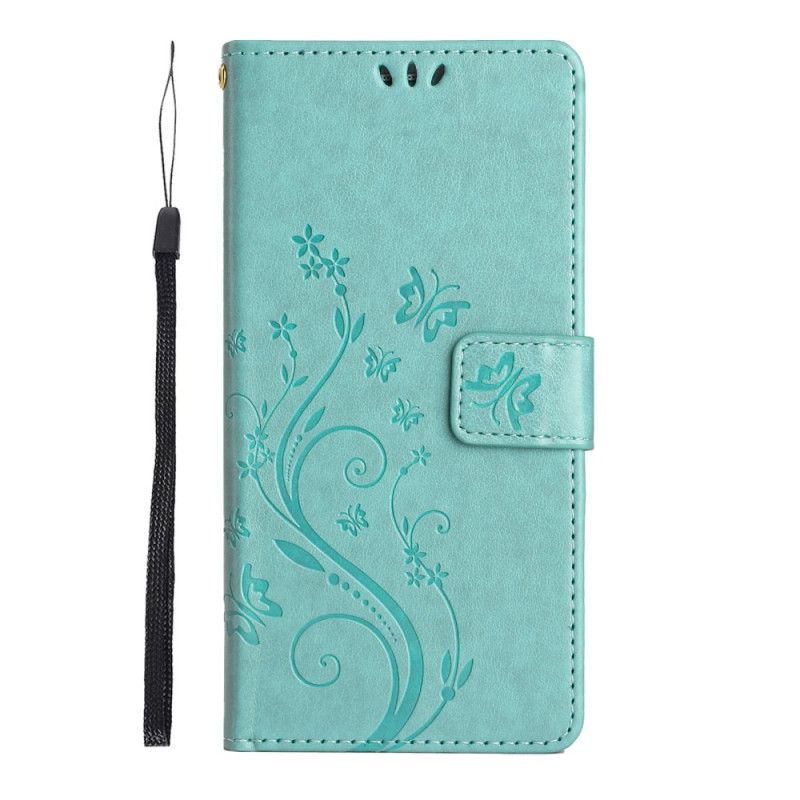 Etui Folio Do Samsung Galaxy A16 5g Kwiaty I Motyle