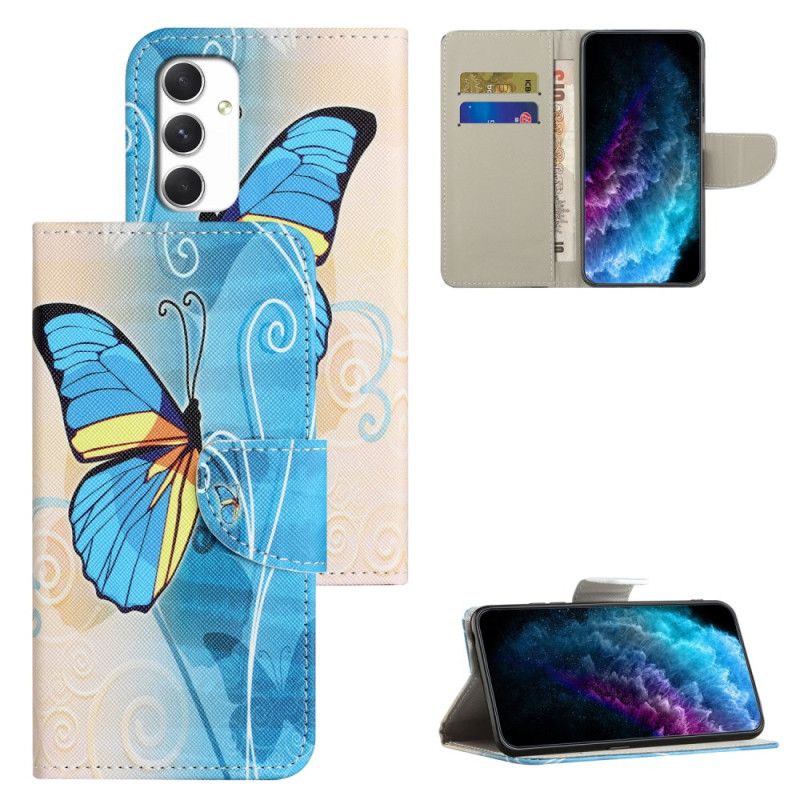 Etui Folio Do Samsung Galaxy A16 5g Wzór Motyla