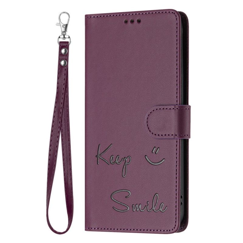 Etui Folio Do Samsung Galaxy A16 5g Zachowaj Uśmiech