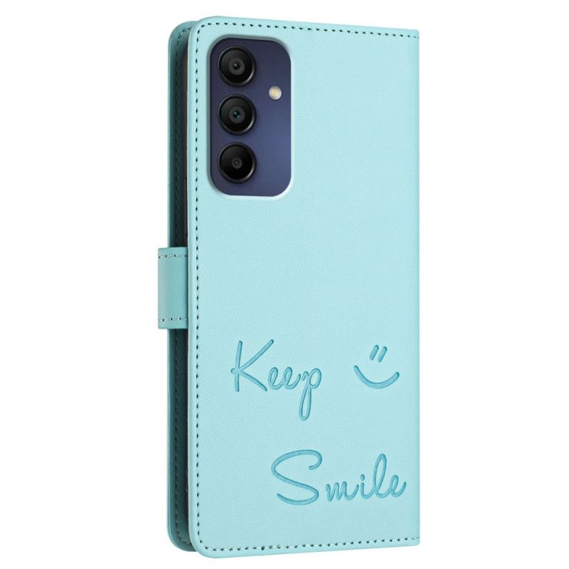 Etui Folio Do Samsung Galaxy A16 5g Zachowaj Uśmiech