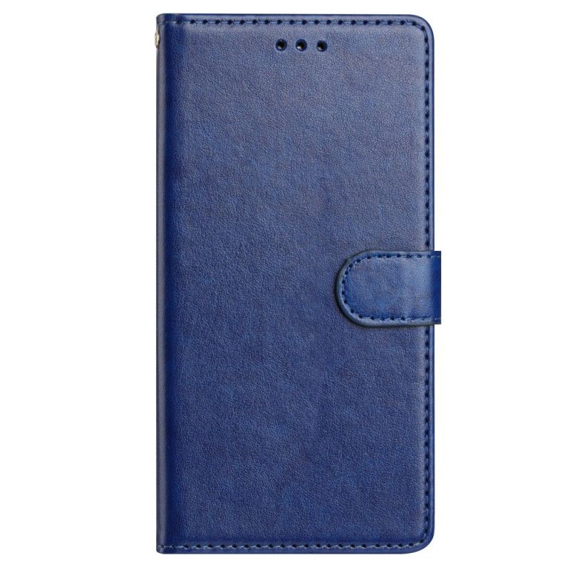 Etui Folio Do Samsung Galaxy A16 5g Zwykła Sztuczna Skóra