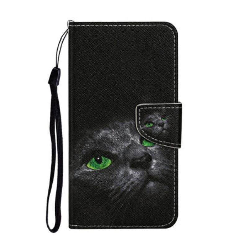 Etui Folio Samsung Galaxy A16 5g CZarny Kot Etui Ochronne