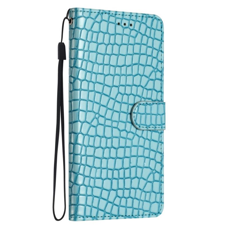 Etui Folio Samsung Galaxy A16 5g Efekt Krokodyla Etui Ochronne