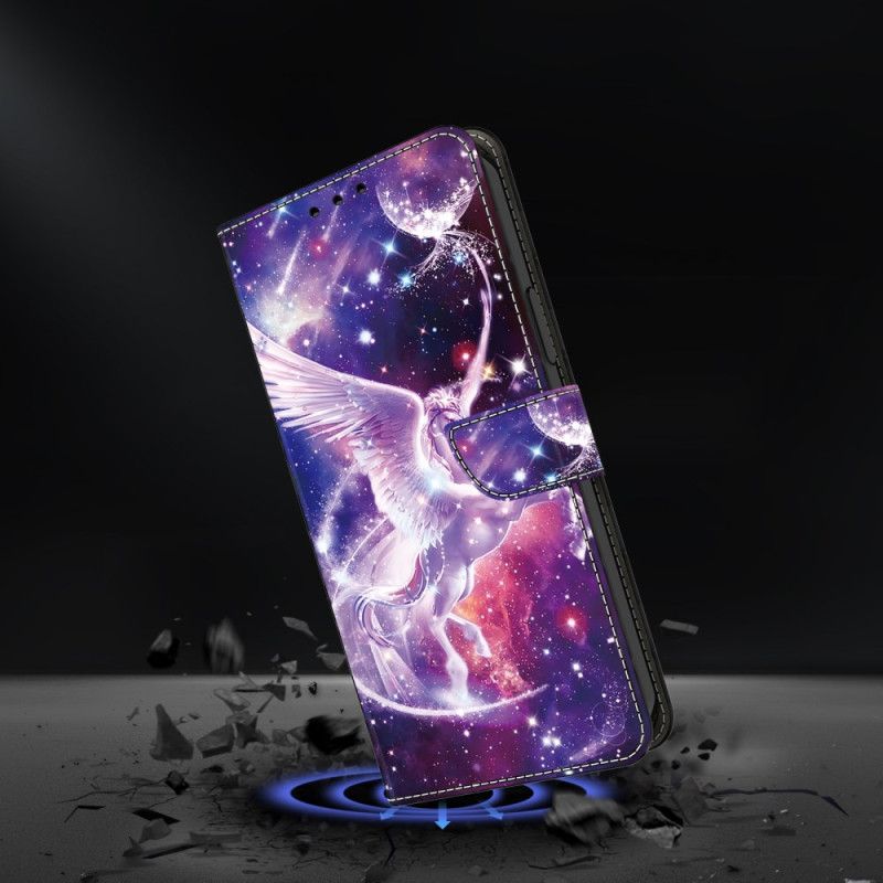 Etui Folio Samsung Galaxy A16 5g Kosmiczny Koń