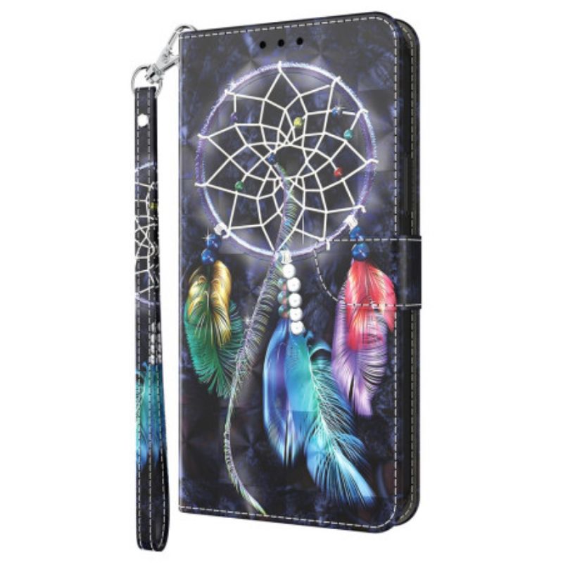 Etui Folio Samsung Galaxy A16 5g Łapacz Snów W Lanièr Etui Ochronne