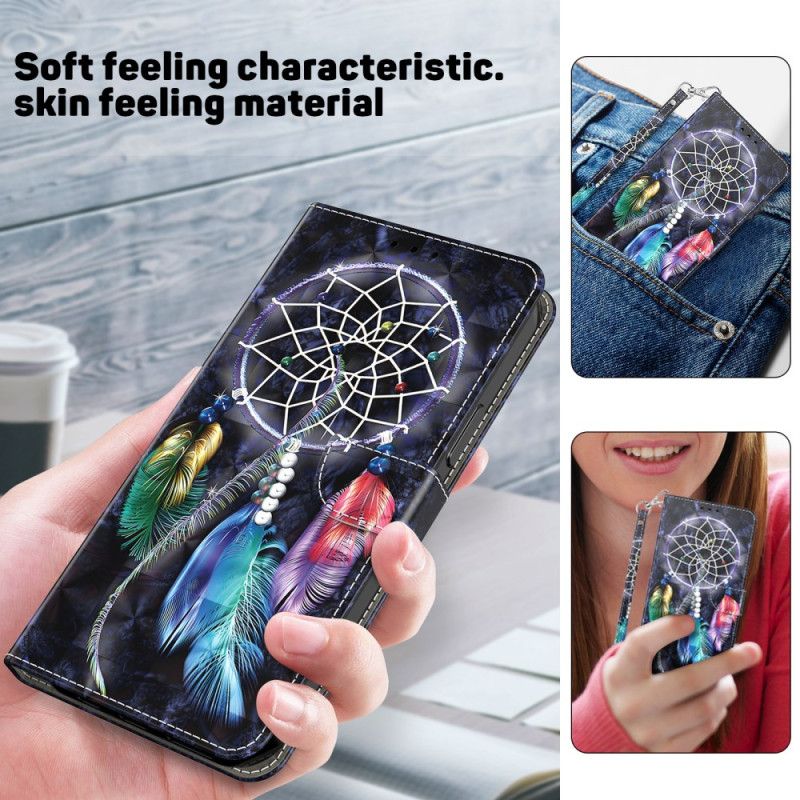 Etui Folio Samsung Galaxy A16 5g Łapacz Snów W Lanièr Etui Ochronne