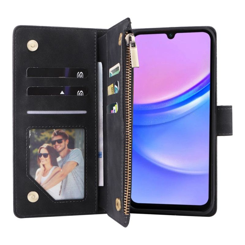 Etui Folio Samsung Galaxy A16 5g Portfel W Stylu Zamszu