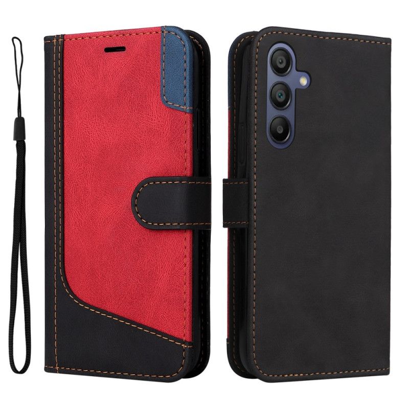 Etui Folio Samsung Galaxy A16 5g Trójkolorowy Etui Ochronne