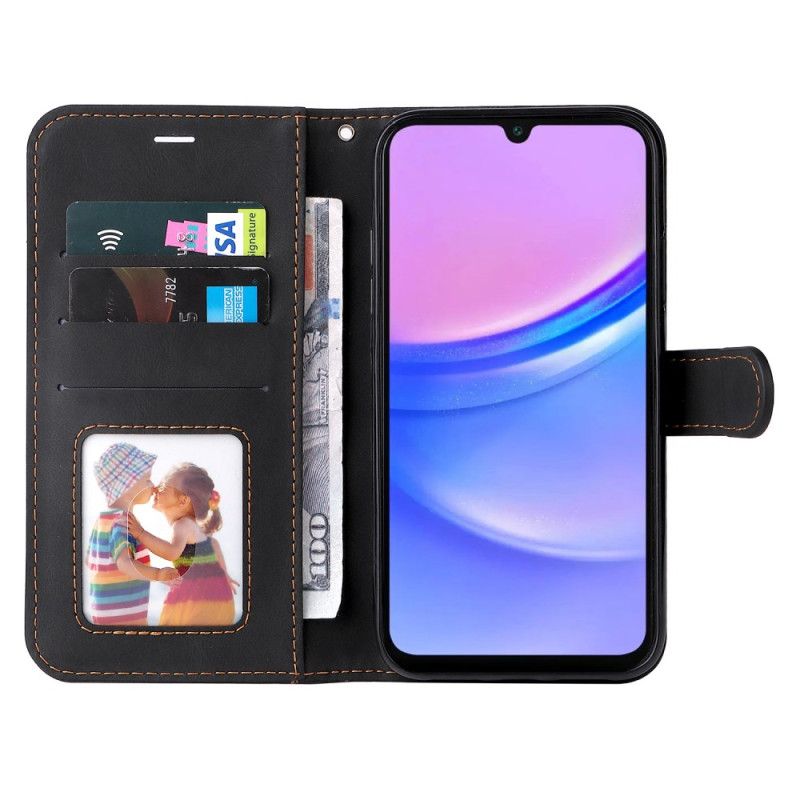 Etui Folio Samsung Galaxy A16 5g Trójkolorowy Etui Ochronne