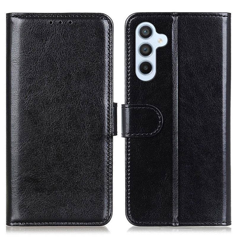 Etui Folio Samsung Galaxy A16 5g Woskowana Imitacja Skóry Etui Ochronne