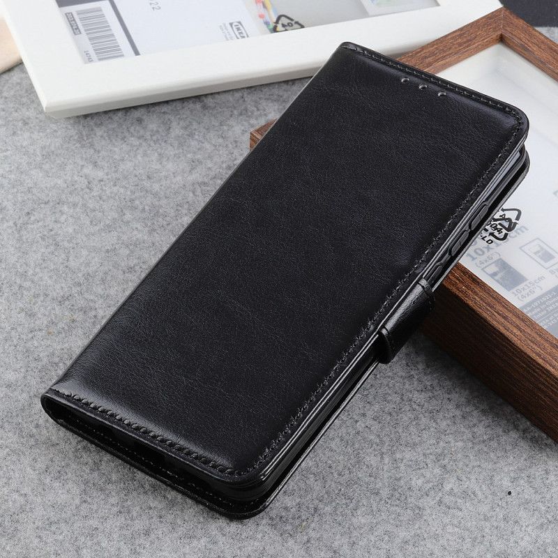 Etui Folio Samsung Galaxy A16 5g Woskowana Imitacja Skóry Etui Ochronne