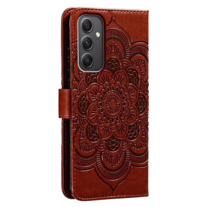 Etui Folio Samsung Galaxy A16 5g Wzór Paska Mandali Etui Ochronne