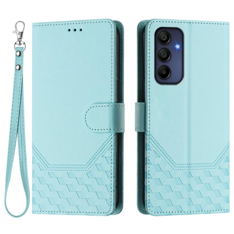 Etui Folio Samsung Galaxy A16 5g Wzór Plastra Miodu