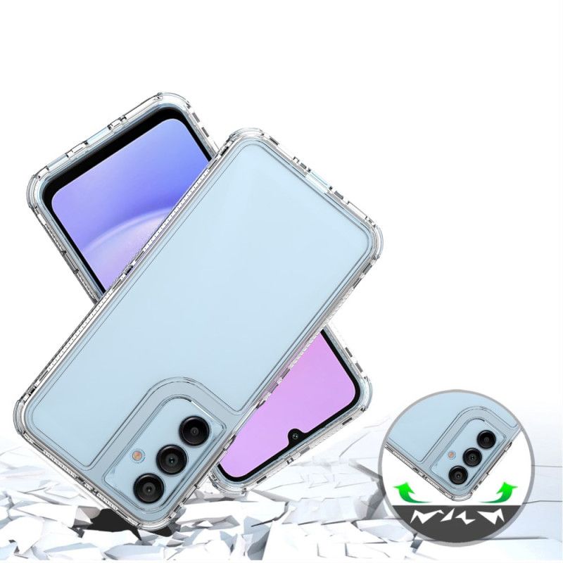 Etui Samsung Galaxy A16 5g Przezroczysta Ochrona 3 W 1 Etui Ochronne