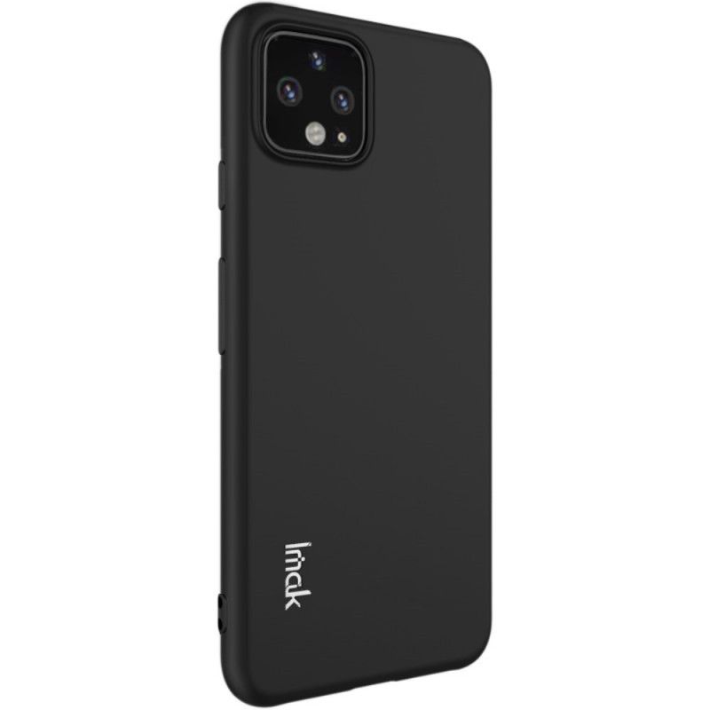 Futerały Google Pixel 4 Szary Czarny Etui na Telefon Pierścionek