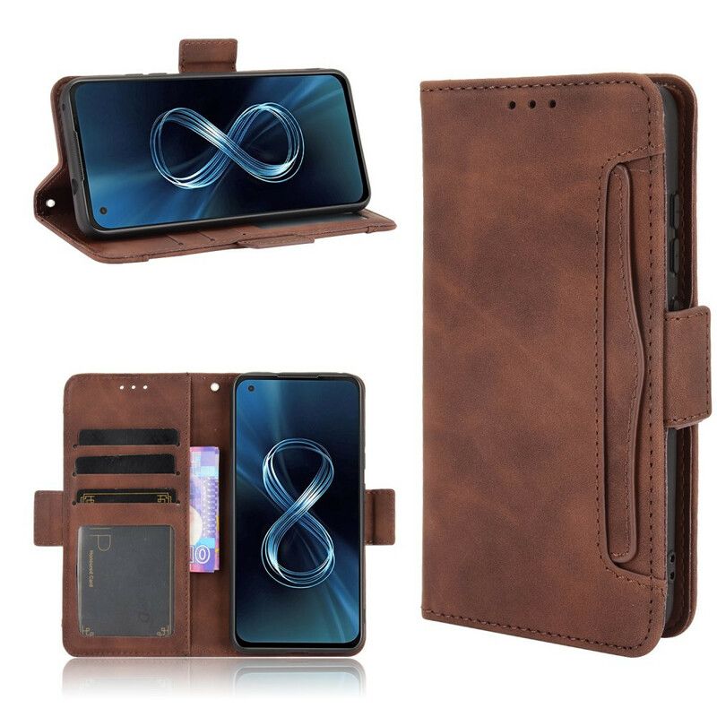 Etui Folio Do Asus Zenfone 8 Pierwsza Klasa Multi-map