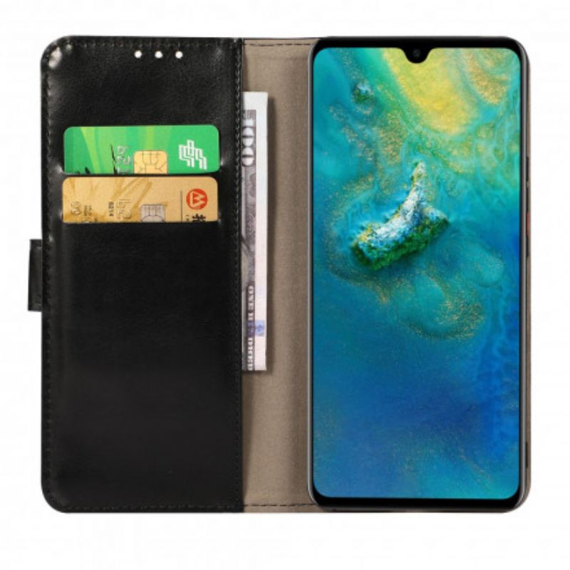 Skórzany Futerał Asus Zenfone 8 Etui Na Telefon Wilkołak