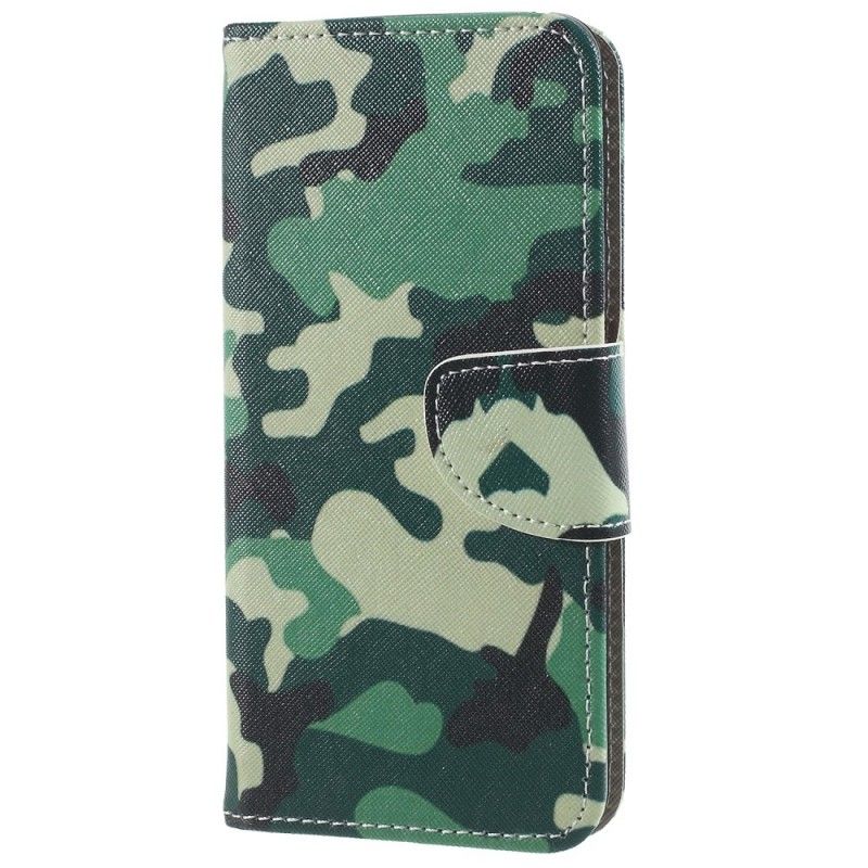 Etui Folio Samsung Galaxy S9 Plus Kamuflaż Wojskowy Etui Ochronne