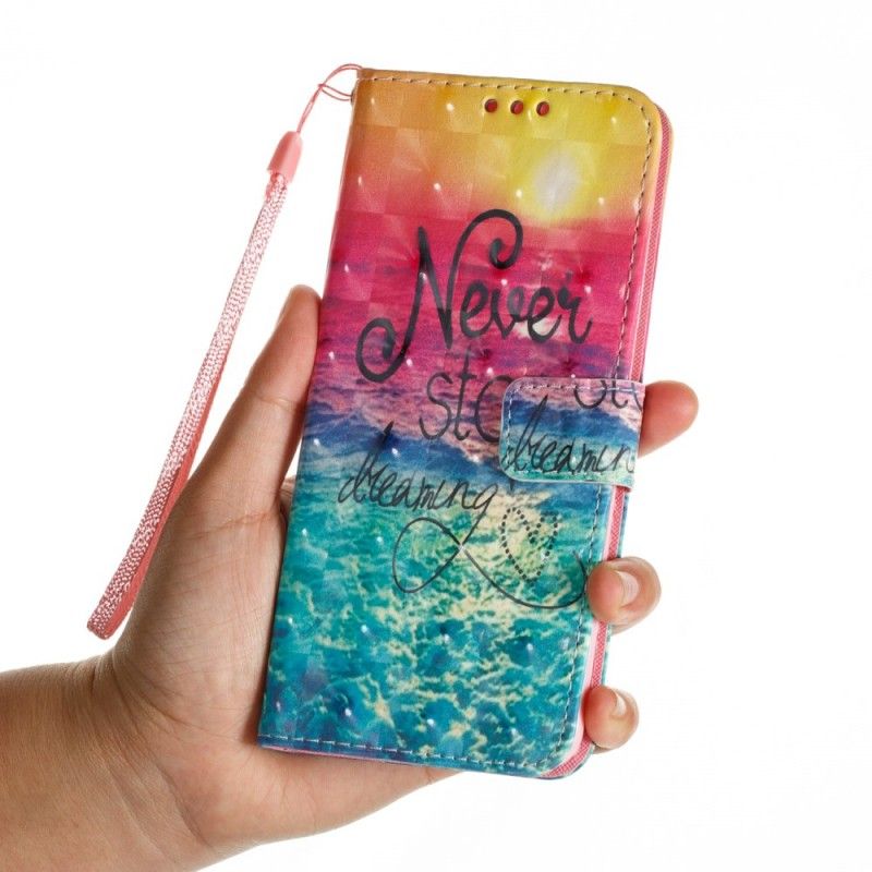 Etui Folio Samsung Galaxy S9 Plus Nigdy Nie Przestawaj Marzyć 3D Etui Ochronne