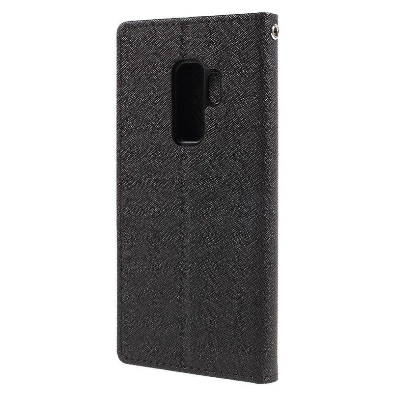 Etui Folio Samsung Galaxy S9 Plus Zielony Czerwony Dwukolorowa Rtęć Etui Ochronne