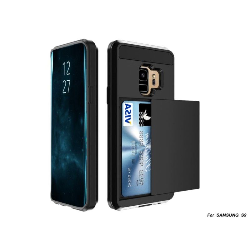 Etui Samsung Galaxy S9 Plus Biały Czarny Krzykliwy Sztywny Etui Ochronne