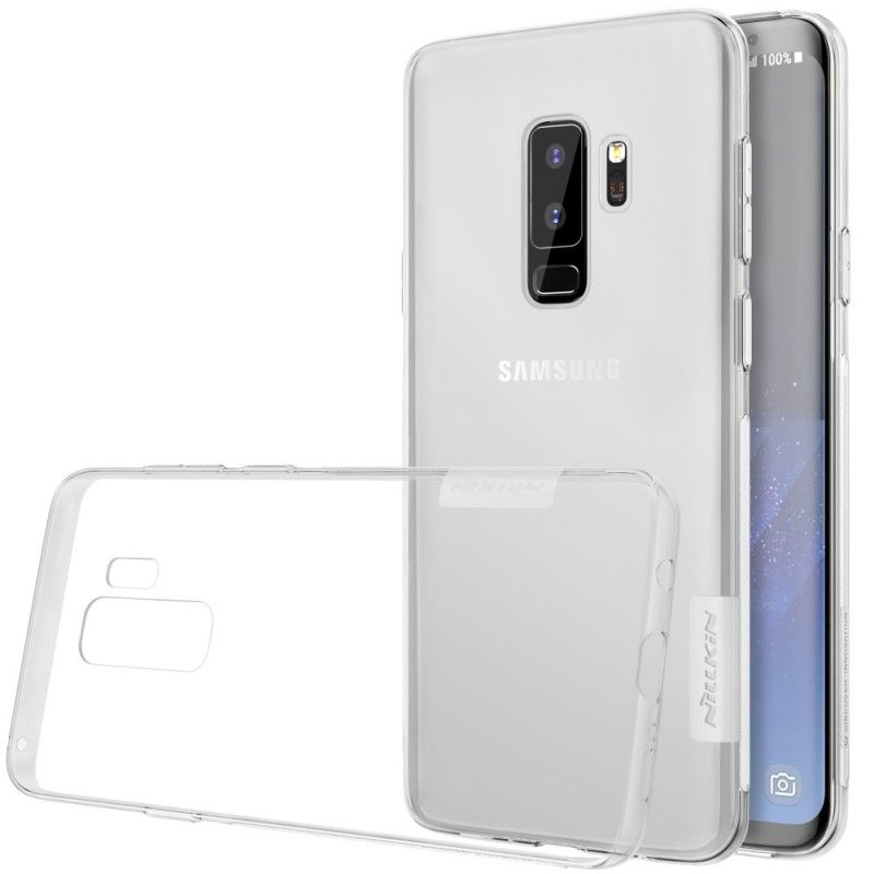 Futerały Samsung Galaxy S9 Plus Brązowy Etui na Telefon Przezroczysty Nillkin