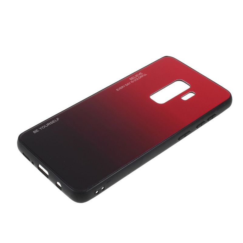 Futerały Samsung Galaxy S9 Plus Zielony Czerwony Kolor Ocynkowany