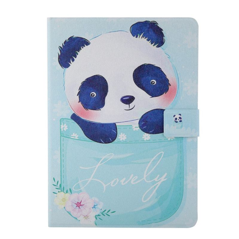 Etui Folio iPad Pro 11" (2018) (2020) Jasnoniebieski Wzór Z Serii Panda