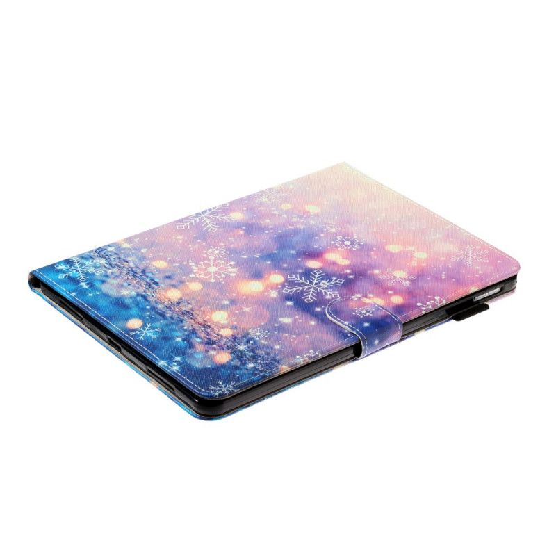 Etui Folio iPad Pro 11" (2018) (2020) Płatki Śniegu Etui Ochronne