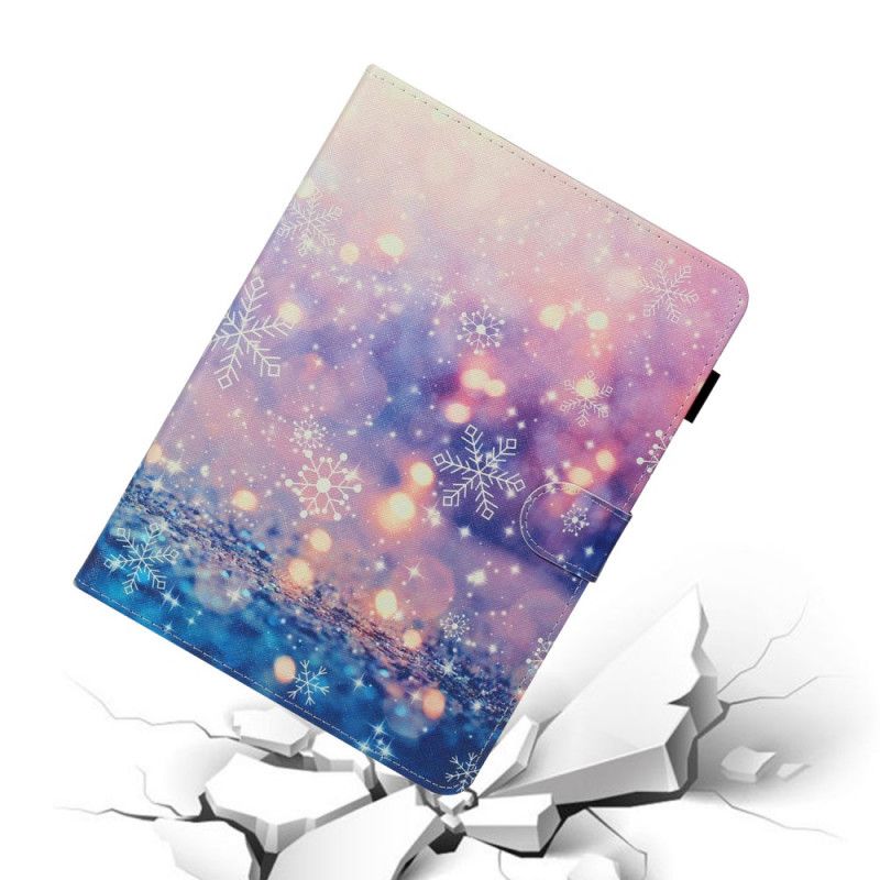 Etui Folio iPad Pro 11" (2018) (2020) Płatki Śniegu Etui Ochronne