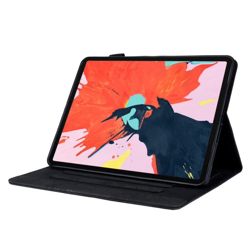 Etui Folio iPad Pro 11" (2018) (2020) Szary Czarny Inteligentna Osłona W Stylu Biznesowym Etui Ochronne