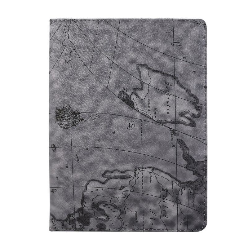 Etui iPad Pro 11" (2018) (2020) Szary Seria Map Świata Etui Ochronne