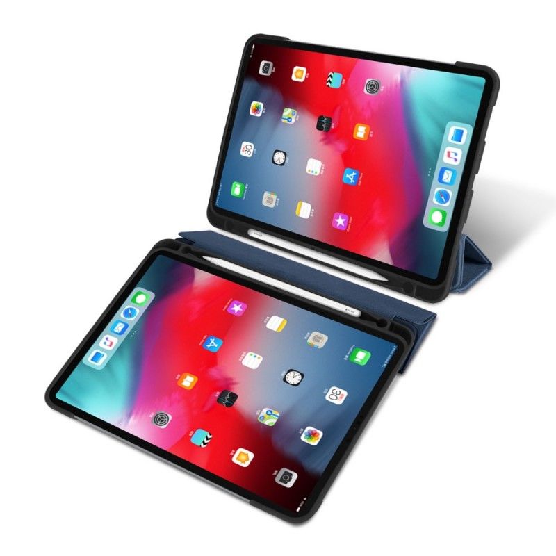 Inteligentna Obudowa iPad Pro 11" (2018) (2020) Magenta Czarny Dux Ducis Domo Series