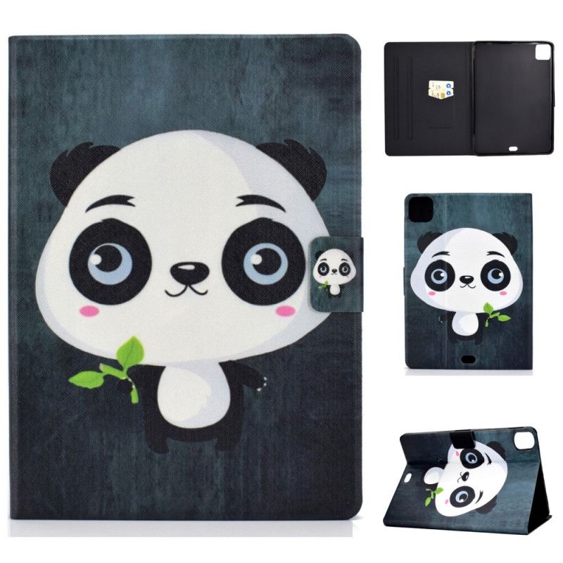 Skórzany Futerał iPad Pro 11" (2018) (2020) Etui na Telefon Mała Panda