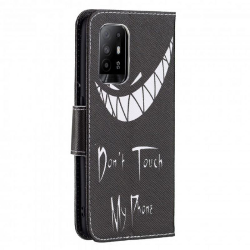 Etui Folio Do Oppo A94 5g Diabelski Telefon