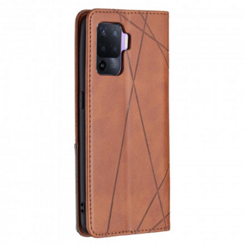 Flip Kotelot Oppo A94 5g Etui Na Telefon Styl Artysty