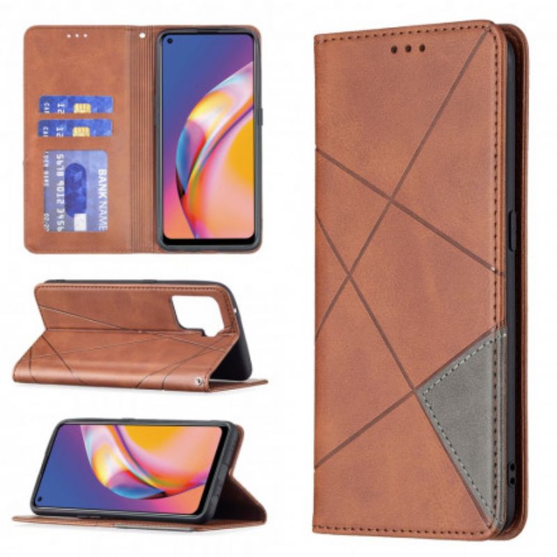 Flip Kotelot Oppo A94 5g Etui Na Telefon Styl Artysty