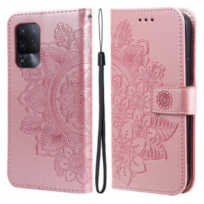 Pokrowce Oppo A94 5g Kwitnąca Mandala