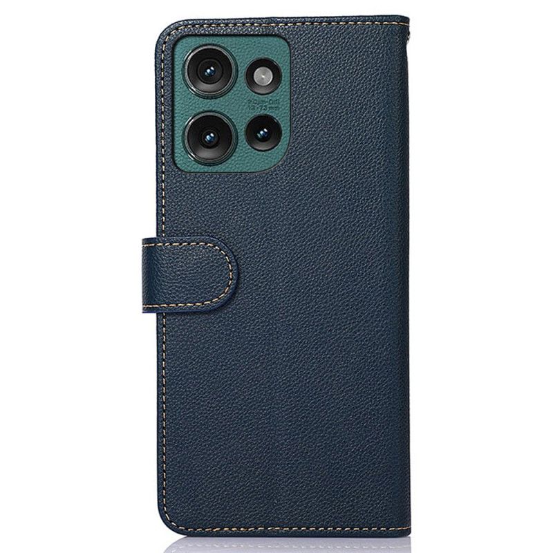 Etui Folio Motorola Edge 50 Neo Dwukolorowy Portfel Rfid Khazneh