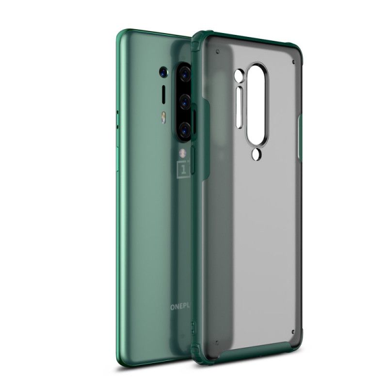 Etui OnePlus 8 Pro Czerwony Czarny Matowa Hybryda Etui Ochronne